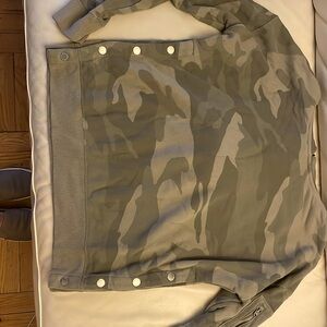Camouflage sweatshirt